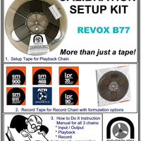Setup Calibration Kit for Revox  B77