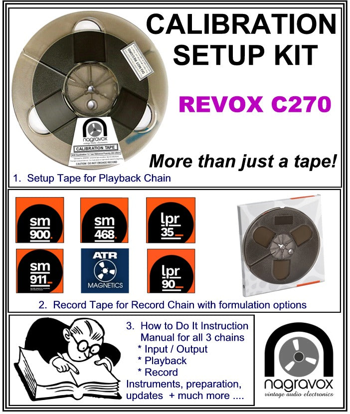 Setup Calibration Kit for Revox  C270
