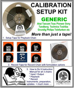 GENERIC Setup Calibration Kit for most 'other' tape machines