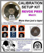 Setup Calibration Kit for Revox PR99 (Mk2/3)