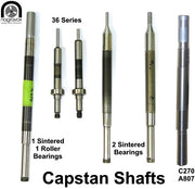 Capstan shaft reconditioning service exchange basis