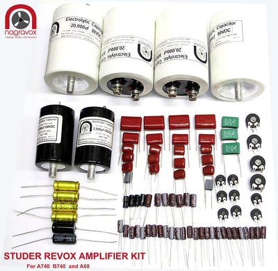 REVOX A68 and STUDER A740 / B740 amplifier electronic overhaul kit
