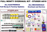 |Studer A810 FULL MONTY comprehensive overhaul kit