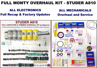 |Studer A810 FULL MONTY comprehensive overhaul kit