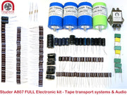 FULL Electronic Tape Systems and Audio capacitor overhaul kit for Studer A807