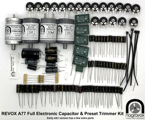 Revox A77 Electronic capacitor trimmer overhaul kit for Mk 1 - 4