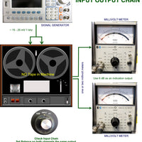 Setup Calibration Kit for Studer 1/4" A80 and A/B62 Tape Machines