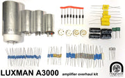 LUXMAN A3000 MB3045 Amplifier Full Electronic Restoration Overhaul Kit