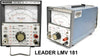 LEADER MILLIVOLT METERS LMV-181  LMV-185 LMV-186