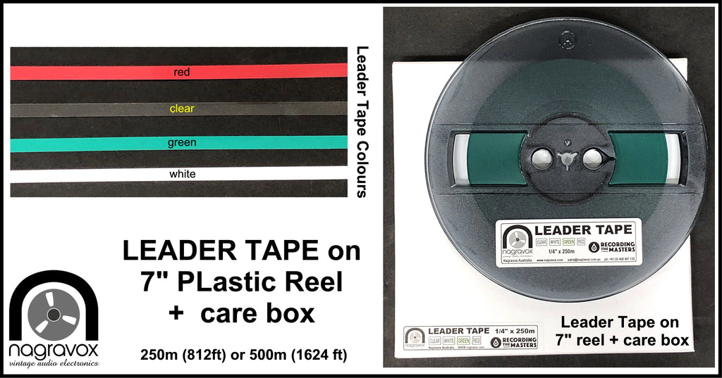Leader, Splice Tape, Tape Editing Accessories