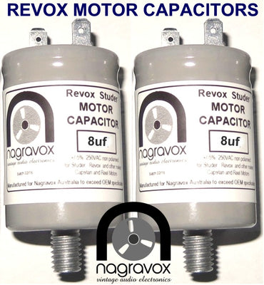 Revox C270 C274 C278 motor capacitors