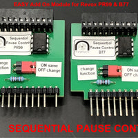 Sequential Pause Control  for Revox B77 and PR99