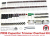 Full ELECTRONIC capacitor & trimmer overhaul kit for Revox PR99