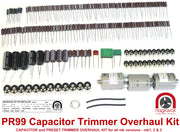 Revox PR99 ELECTRONIC capacitor & trimmer overhaul kit