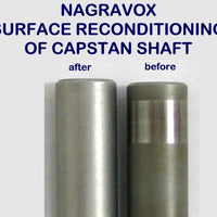 Capstan shaft reconditioning service exchange basis