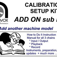Extra add-on for calibration kits (Add another Machine)