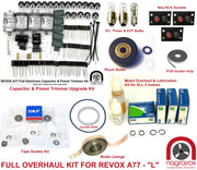 Revox A77 Full Monty electronic and mechanical overhaul kit