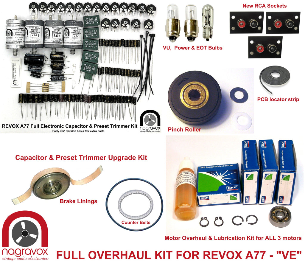 revox a77 reel-to-reel tape recorders