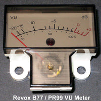 VU meters for Revox B77 and PR99 .
