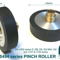 Akai Pinch Roller for 4000 series  and GX1721, 1722