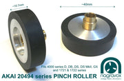 Akai Pinch Roller for 4000 series  and GX1721, 1722