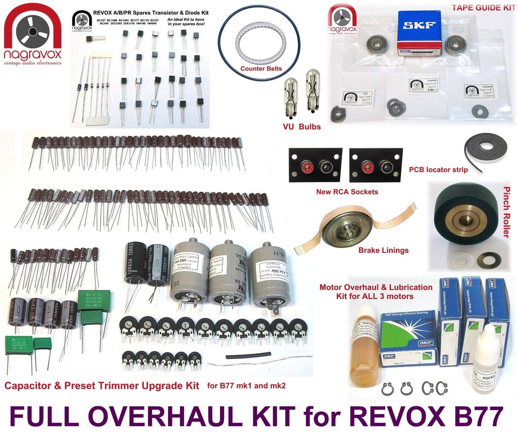 Revox B77 MKII Reel to Reel Fully Serviced
