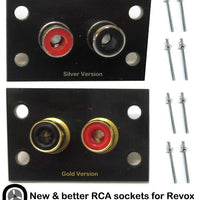 Revox RCA sockets panel