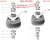 Tape Reel Motor Circlips for Revox & Studer