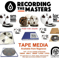 Tape media 1/2" tape