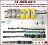 Studer A810 FULL ELECTRONIC overhaul kit