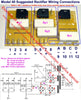 Electronic capacitor & rectifier overhaul kit for Revox model 40 valve amplifier