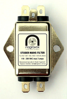 Mains Filter Module for Studer B67, A80, A807 & A810